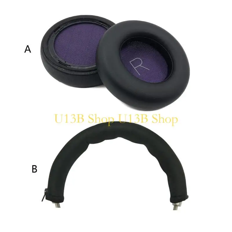 U13B Ear Pad Headband Earcushions For BackBeat 1 Headset Earphone Earpads Earplug Protein Leather Foam Earmuffs