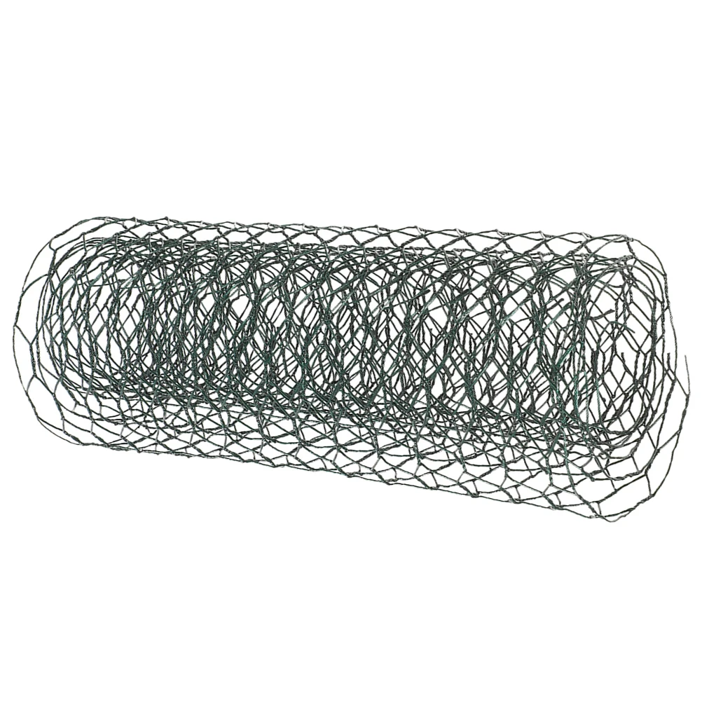 

1 Roll Flower Wire Mesh Net Sturdy Iron Garden Fencing For Poultry Enclosure Floral Arrangement Supplies Chicken Wire Netting