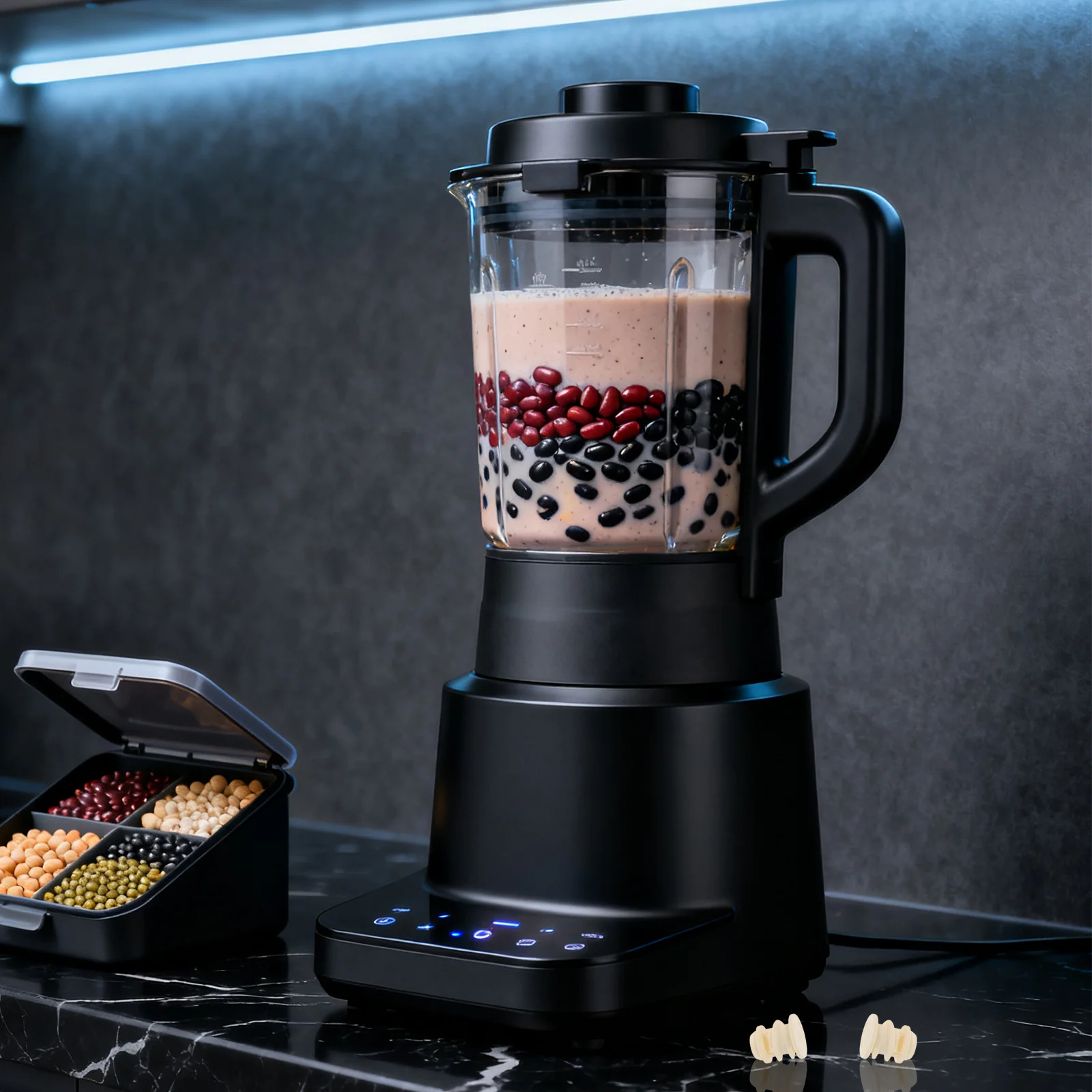 

2Pcs Replacement Gaskets Soy Milk Machine Juicer Blender Float Valve Original Plastic Seal Ring Leakproof Sealing Caps Parts