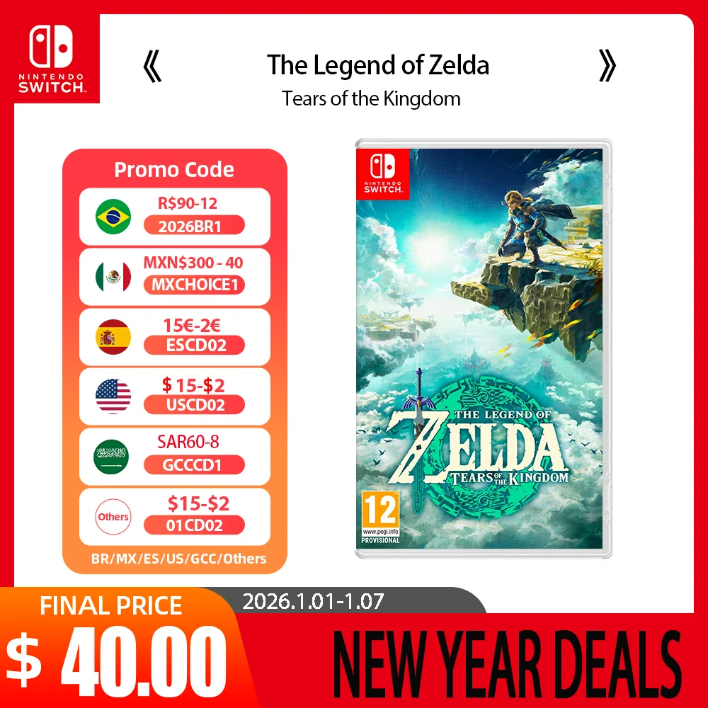 LIE Nintendo Switch -the Legend of Zelda: Tears of the Kingdom - Game Physics
