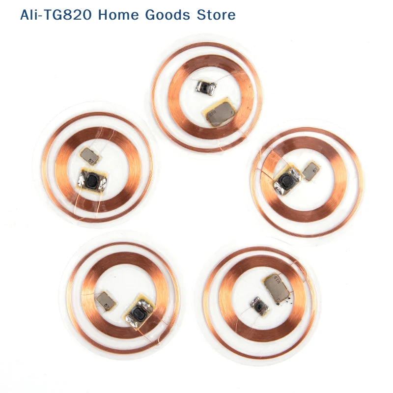 

[TG820]5Pcs 13.56Mhz UID 125Khz IC Card ID Rewritable Changeable Chip Keyfob RFID T5577