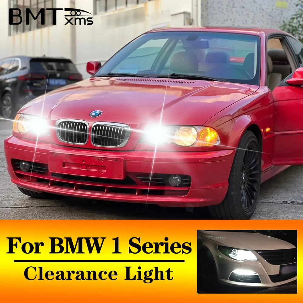 BMTxms 2Pcs 2Pcs T10 W5W Car LED Bulbs Car Interior Parking Clearance Lights For BMW 1 Series E87 E81 E82 E88 F20 F21 2003-2019