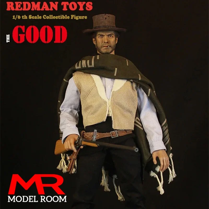 

REDMAN TOYS RM042 1/6 The Cowboy The Good Male Action Figure 12'' Soldier Figurine Full Set Collectible Model Toy In Stock