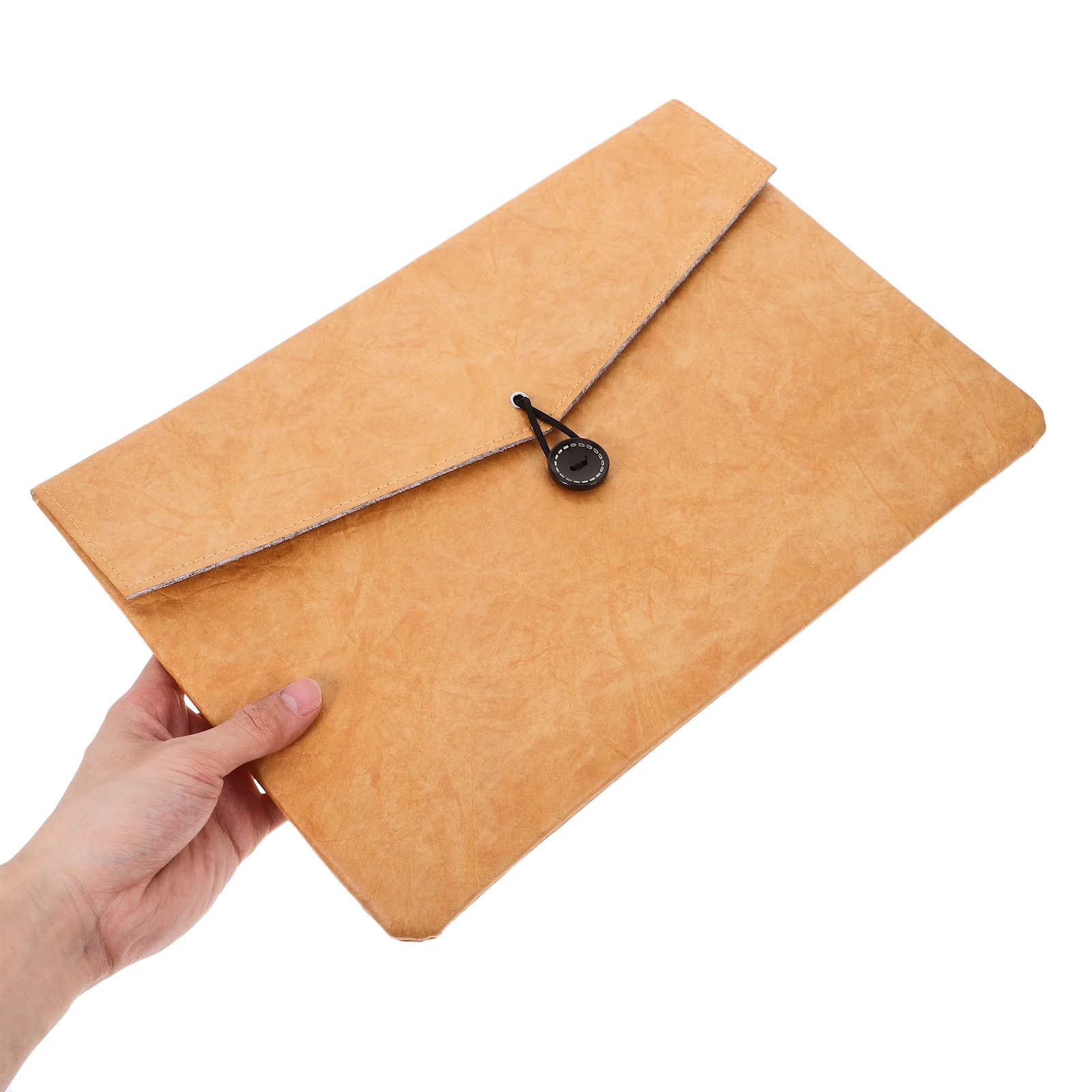 

13.3 Inch Laptop Sleeve Waterproof Retro Yellow Soft Lining Shockproof Computer Cover for All Occasions