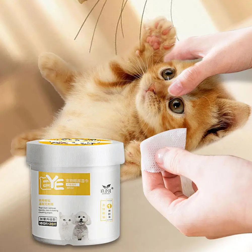 

Pet Cleaning Wipes Disposable Cleaning Wipes Pet Cleaning Cats Accessories Ear Wipes Cleaning Products Ear Dogs Wipes Eye W U0B7