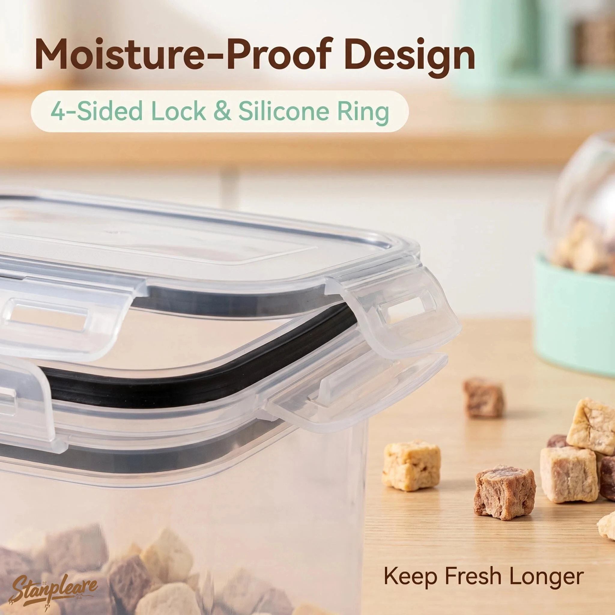 Stackable Airtight Food Storag - огляд і ціна Food Storage No Pantry