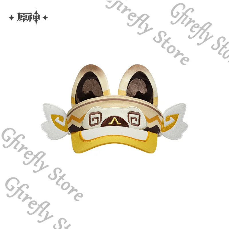 Genshin Impact อะนิเมะคาวบอยเบสบอลหมวก Kachina topee หมวกผ้าฝ้ายหมวก sunhat อย่างเป็นทางการคอสเพลย์หมวกเครื่องแต่งกายเครื่องประดับ