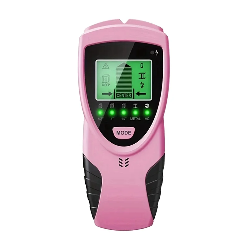 A19E-5-In-1 Wall Scanner Wood Current  Edge Center Finding Digital Stud Finder Sensor Wall Multi Function Scanner