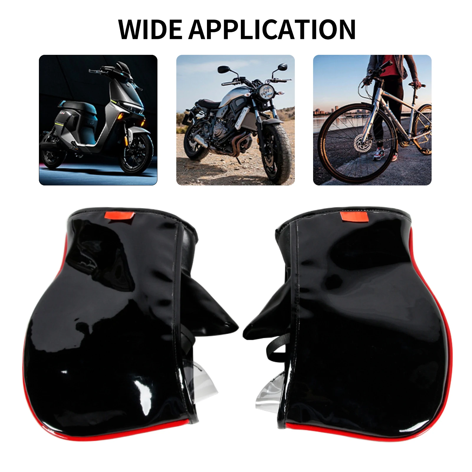 

Motorcycle Handlebar Mittens Handlebar Mittens Winter Windproof Waterproof Bicycle Handlebar Warmer Gloves for Men Women