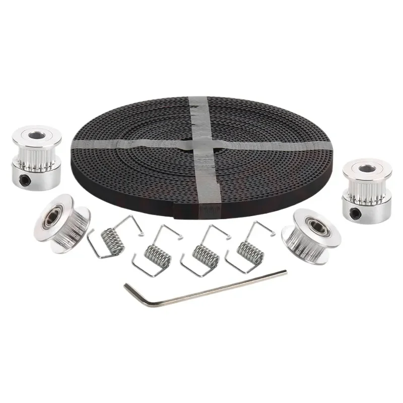 Timing Pulley 20T with 5mm Bore and 6mm Belt Width Compatible with Qipang GT2 Idler Pulley and Torsion Springs