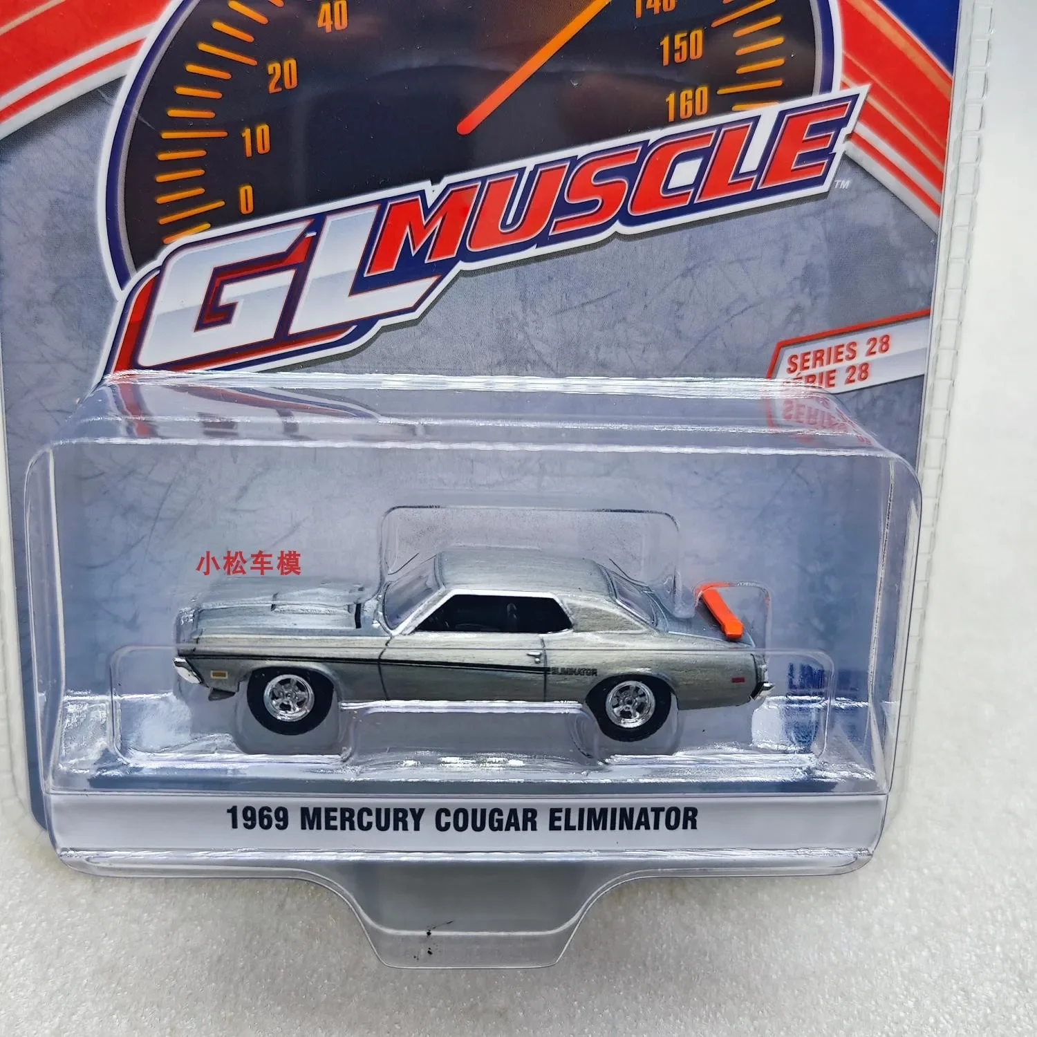 

1:64 1969 Mercury Cougar Eliminator High Simulation Diecast Car Metal Alloy Model Car decoration display collection gifts