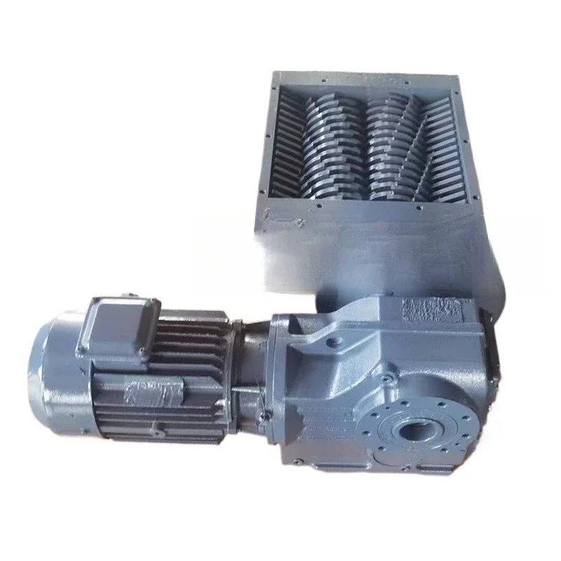 

Small double shaft shredder plastic metal shredder chassis wire rubber