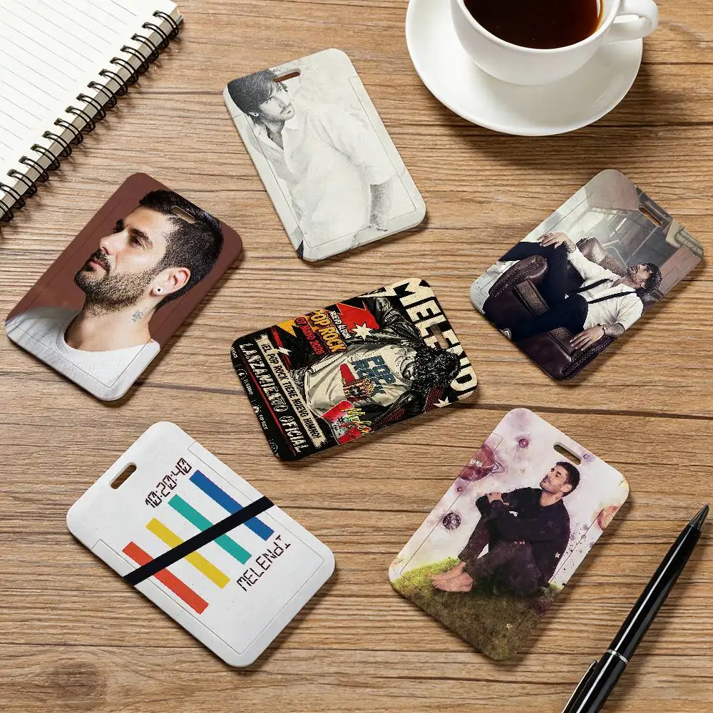Singer M-Melendi Card Holder Employee Card Cover Lanyard Work Business ID Badge Holder Name Tag Cards Case