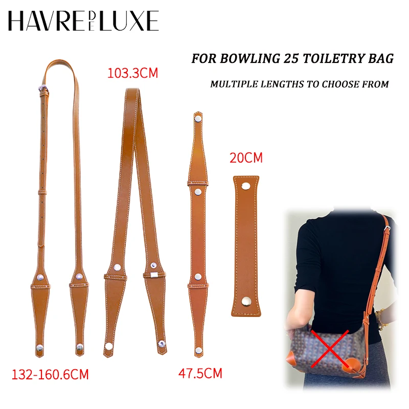 Adjustable Shoulder Strap 20/47.5/103.3cm For Bowling 25 Toiletry Bag Inner Liner Neat Strap Cross Body Strap Belt No Drilling