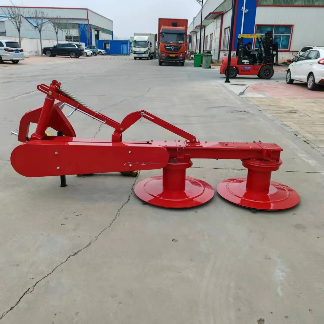 Agricultural Farm Equipment 2 Disc Pasture Grass Cutting Rotary Hay Disc Mower with Gear & Bearing High Productivity