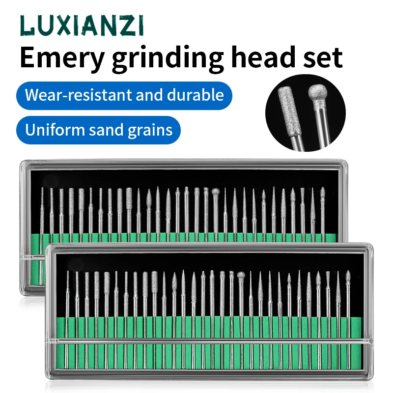 LUXIANZI 30/100PCS Mini Electric Drill Rotary Tool Accessories Set Engraving Drill Bit For Grinding Polishing Rotating Kits