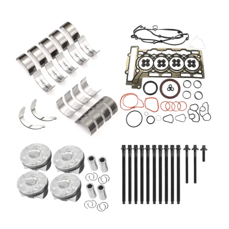 

Overhaul Rebuild Pistons Kit For Mini Cooper S JCW R55 R56 R57 N14B16 1.6 Engine