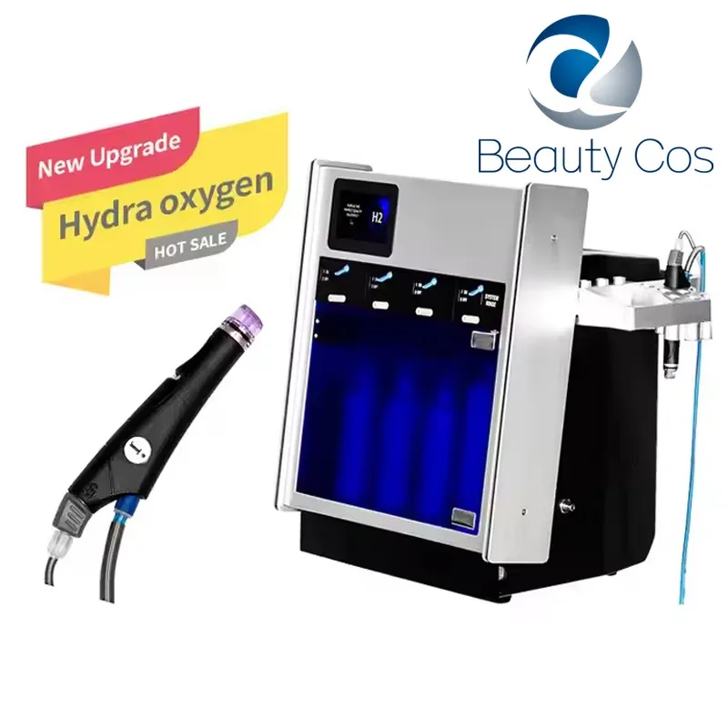 2025 Microdermoabrasione Dispositivo per il ringiovanimento della pelle Ossigeno H2O2 Piccole bolle Trattamento punti neri Pulizia profonda per l'acne