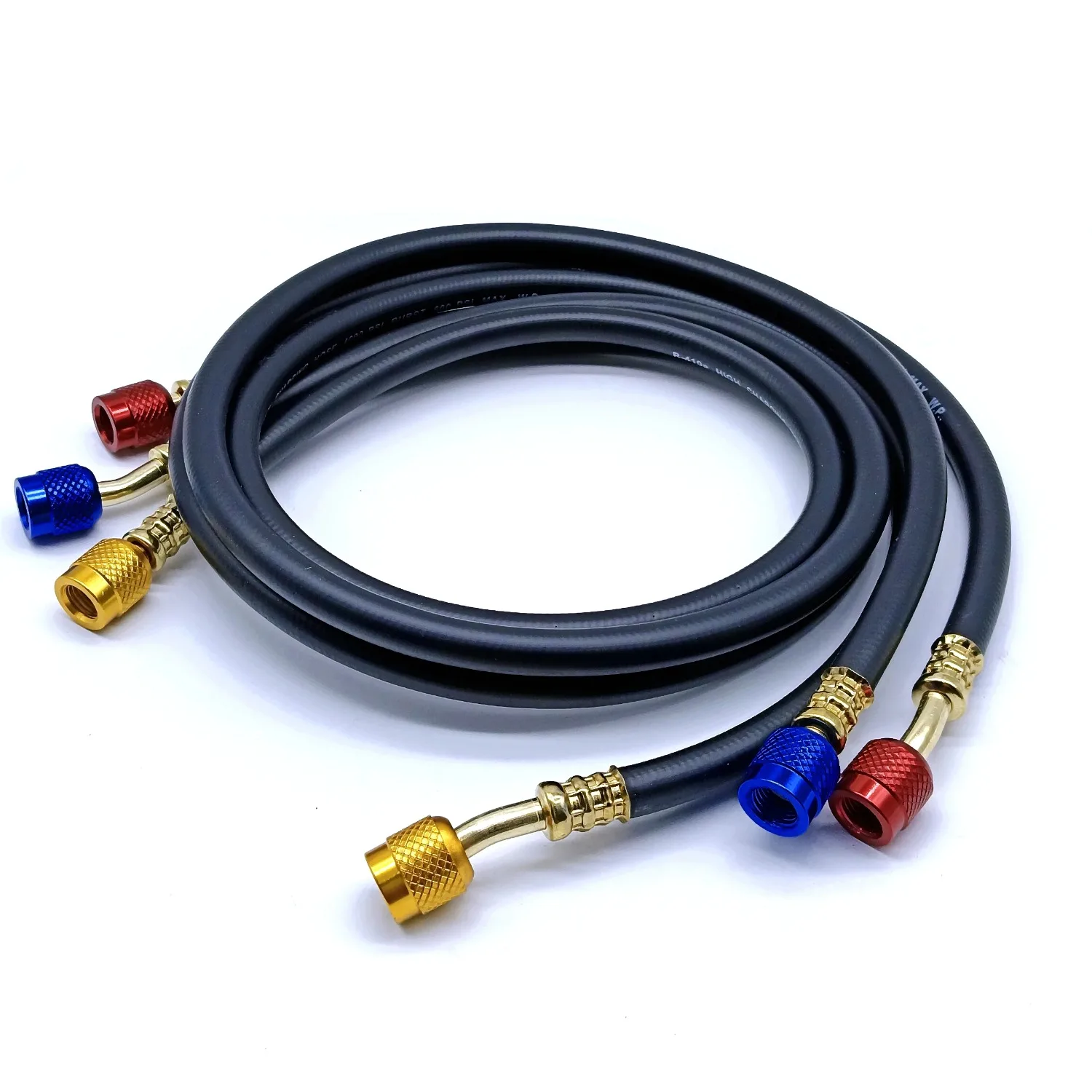 

r134a R410A AC Refrigerant Charging Hoses HVAC Air conditioning tool car silicone hose pipe Air Condition System Maintenance