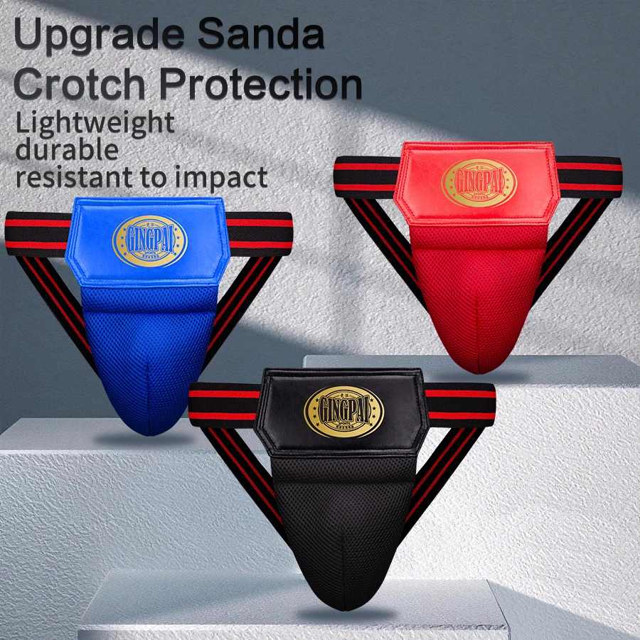 S-XXL dorosły mężczyzna MMA ochraniacz krocza TKD Karate ochraniacz na pachwinę dziecko mężczyźni ochraniacz na pachwinę Kick Boxing osłona ochronna Jockstrap