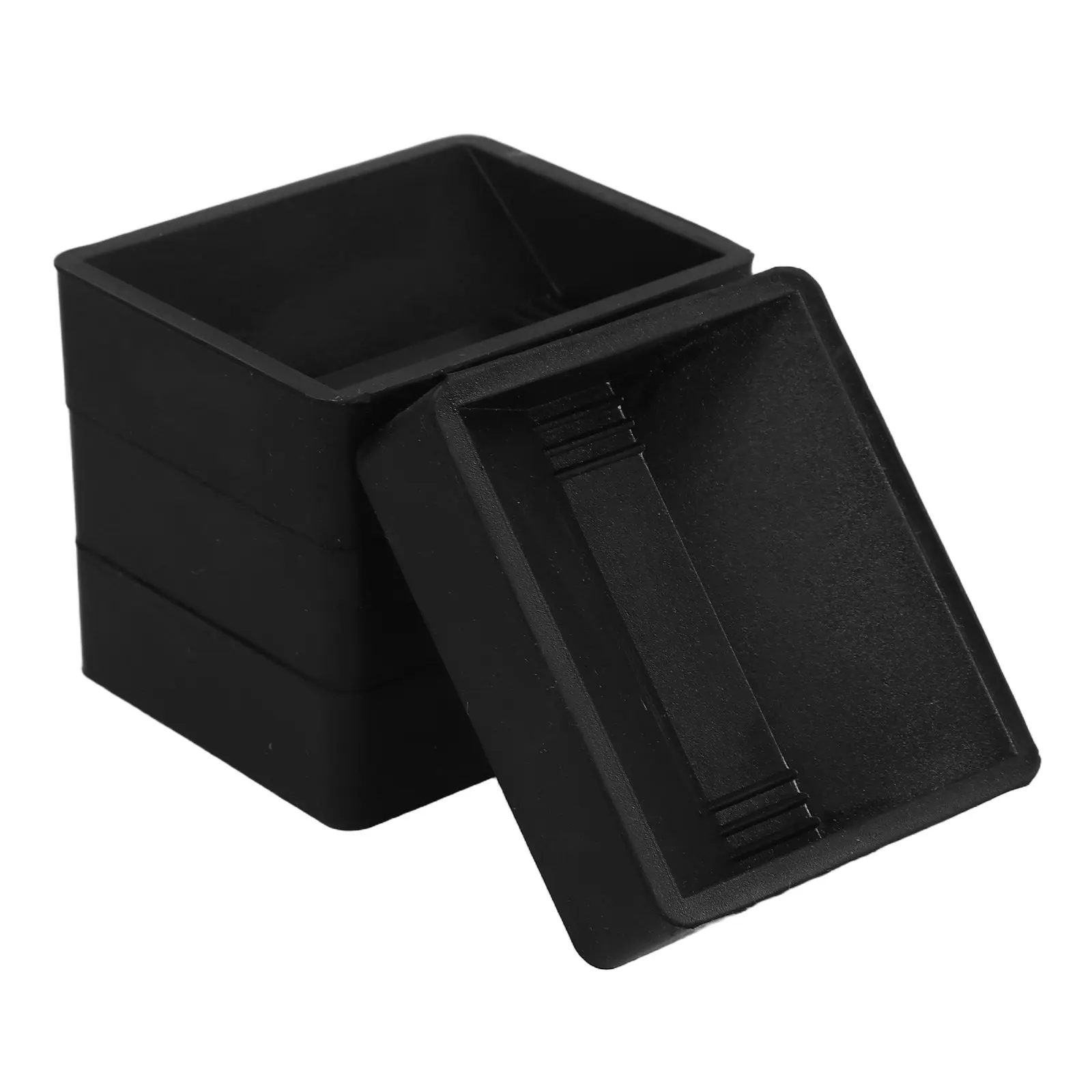 4Pcs Rubber Caster Cups Non-Slip Furniture Wheel Stoppers for Bed Sofa Chair Office Desk Heavy Duty Floor Protector Stable