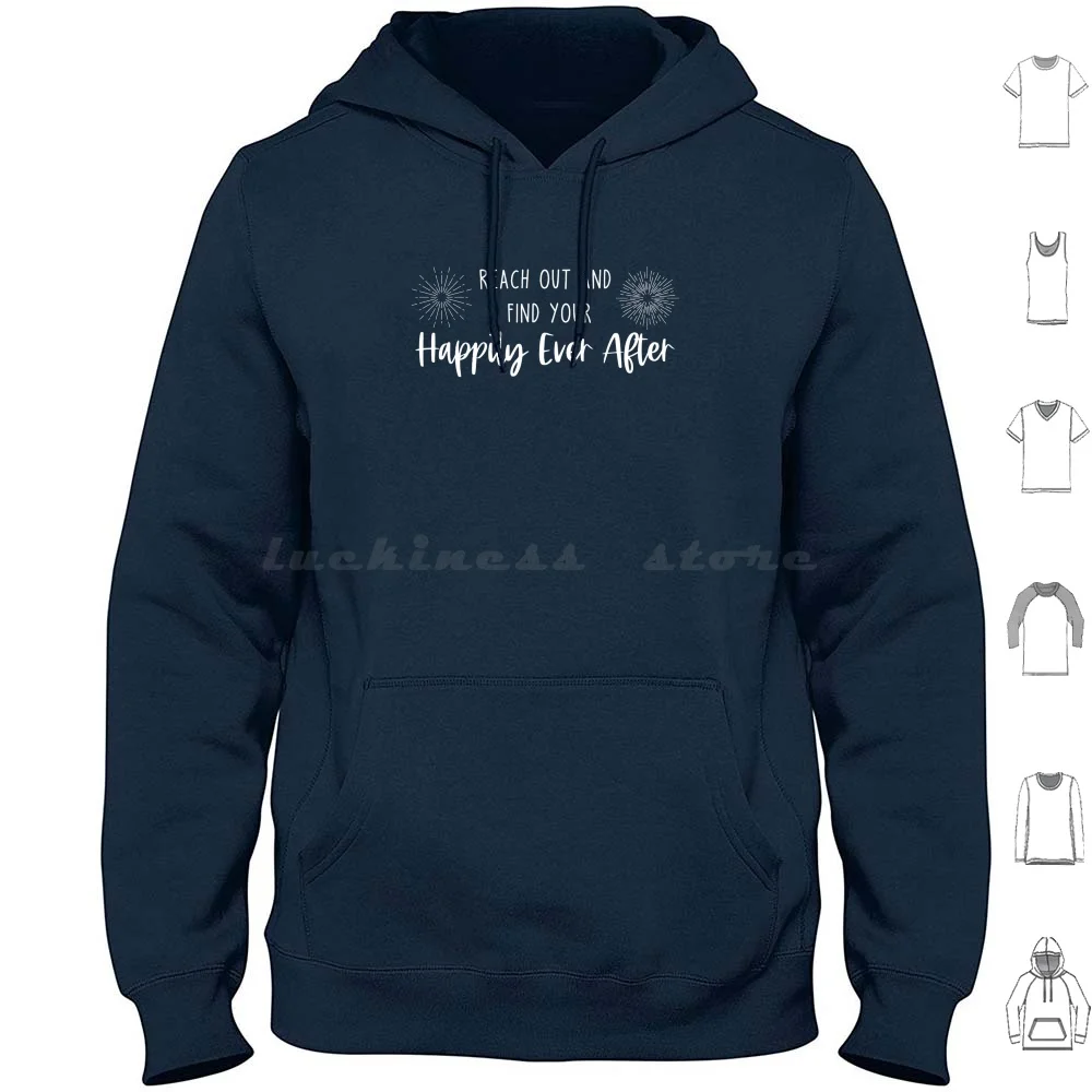 Happily Ever After Hoodies Long Sleeve World Walt World Wdw Magic Kingdom Castle Happily Ever After Wishes