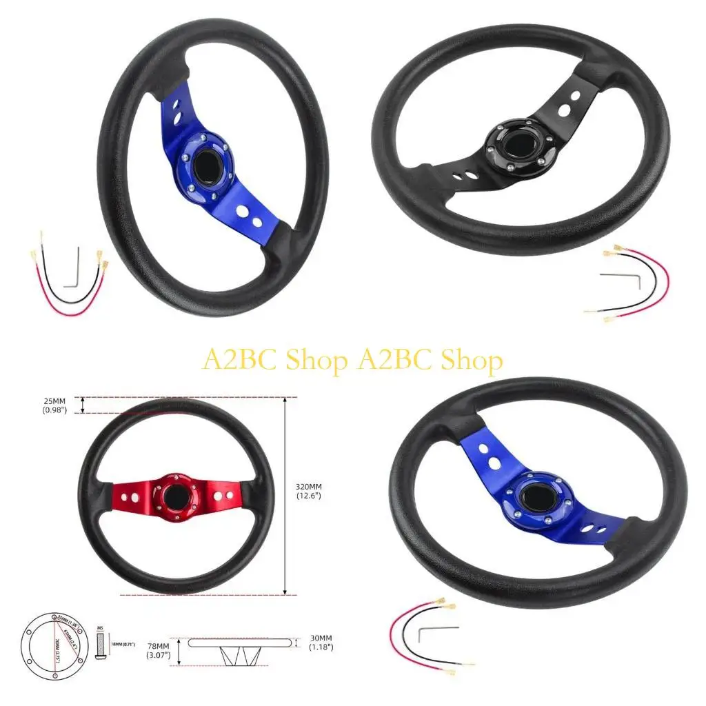 

A2BC Высокое исполнение из алюминиевой смеси, спешащее колесо 13 футов 320 мм для любителей автоспорта