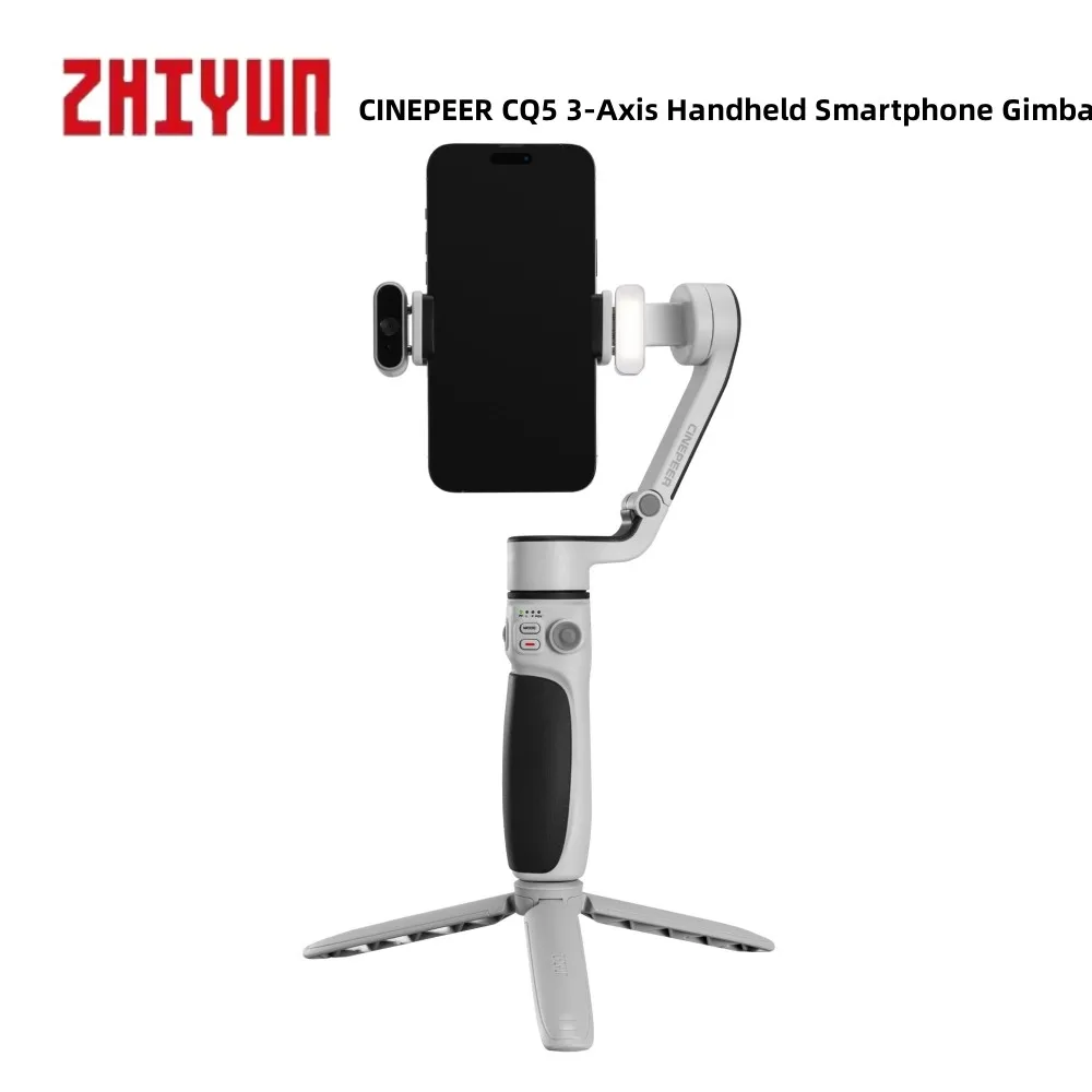 

ZHIYUN CINEPEER CQ5 3-Axis Handheld Smartphone Gimbal Anti-shake Stabilizer with AI Tracker Extension Selfie Stick for Vlogging