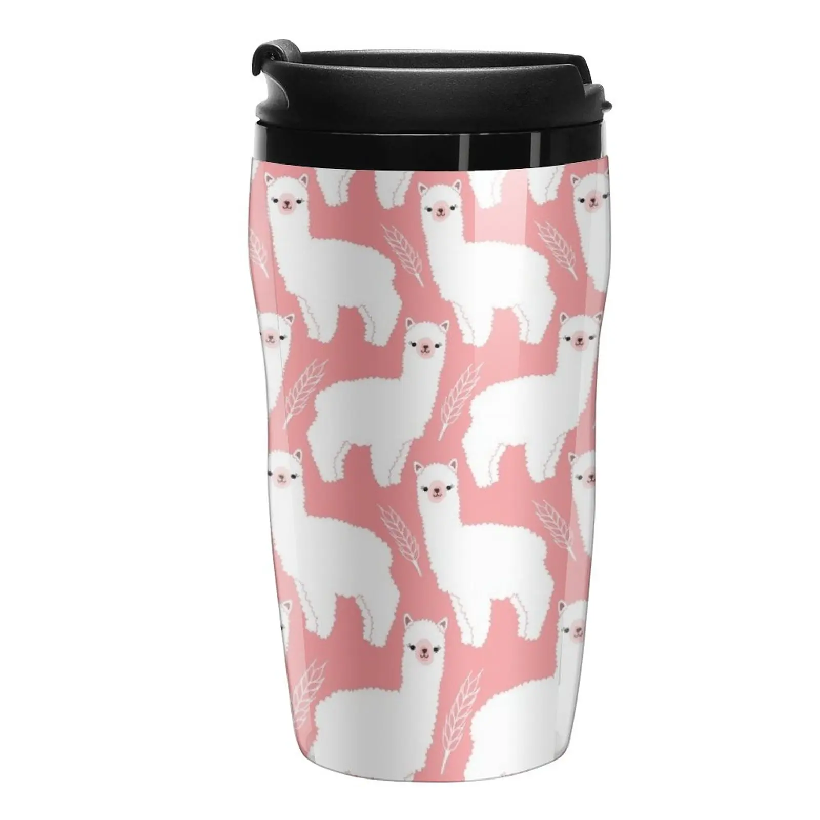 New The Alpacas II Travel Coffee Mug Coffee Cup Espresso Black Coffee Cup