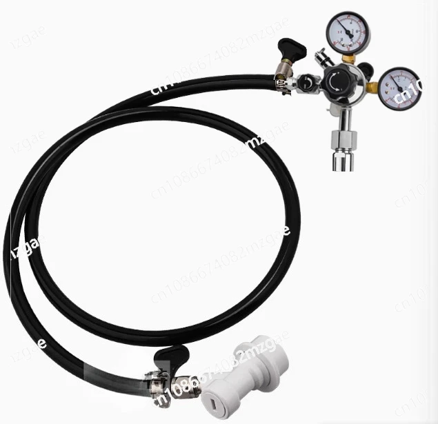 

Редукционный клапан давления трубопровода газированного газированного газированного газированного газированного газированного газа для мягких напитков, углекислого газа и труб 1,5 м и разъема газа с шаровым замком