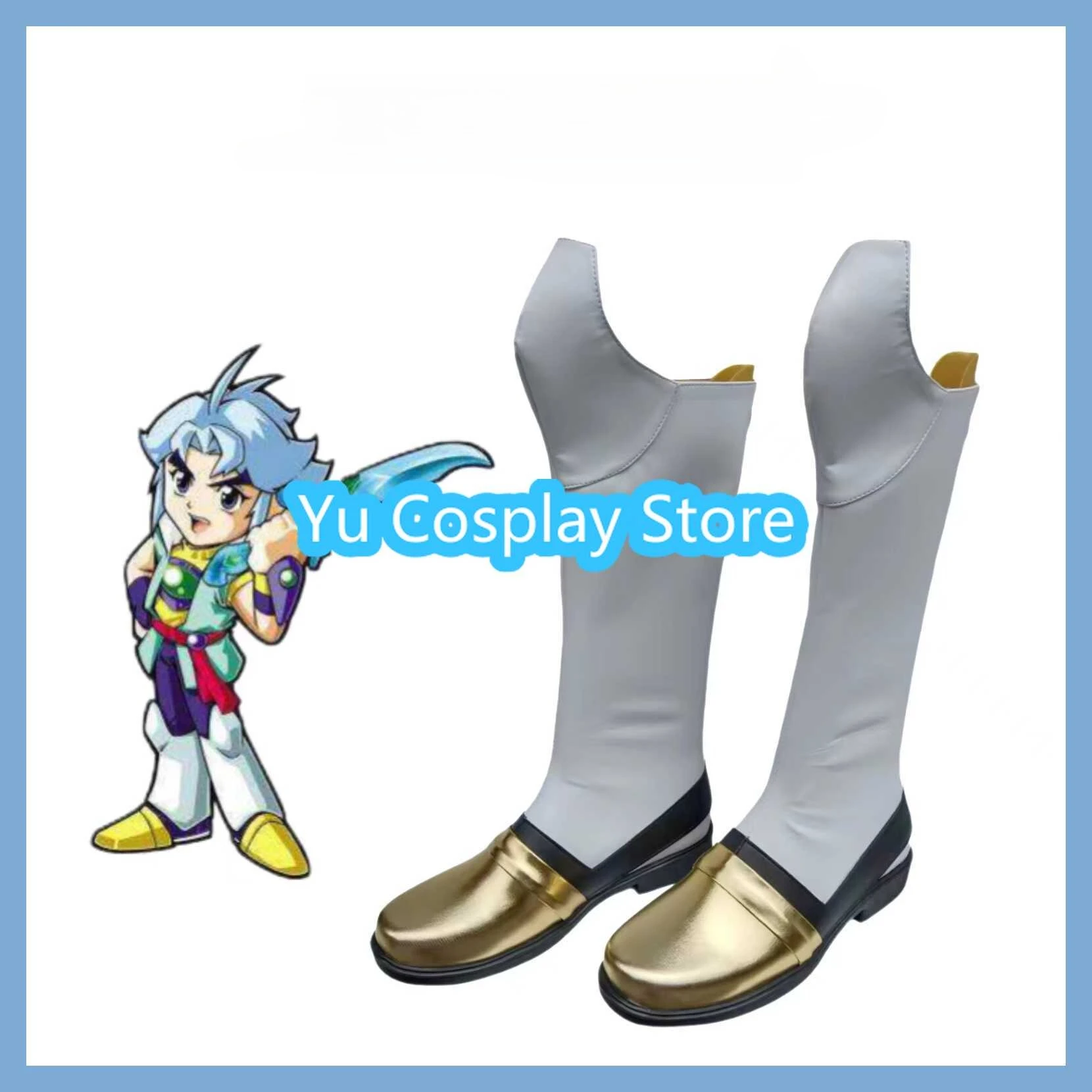 

Yu Cosplay Store Nangong Wentian Cosplay Shoes Anime Cosplay Shoes Boots Halloween Costumes Props