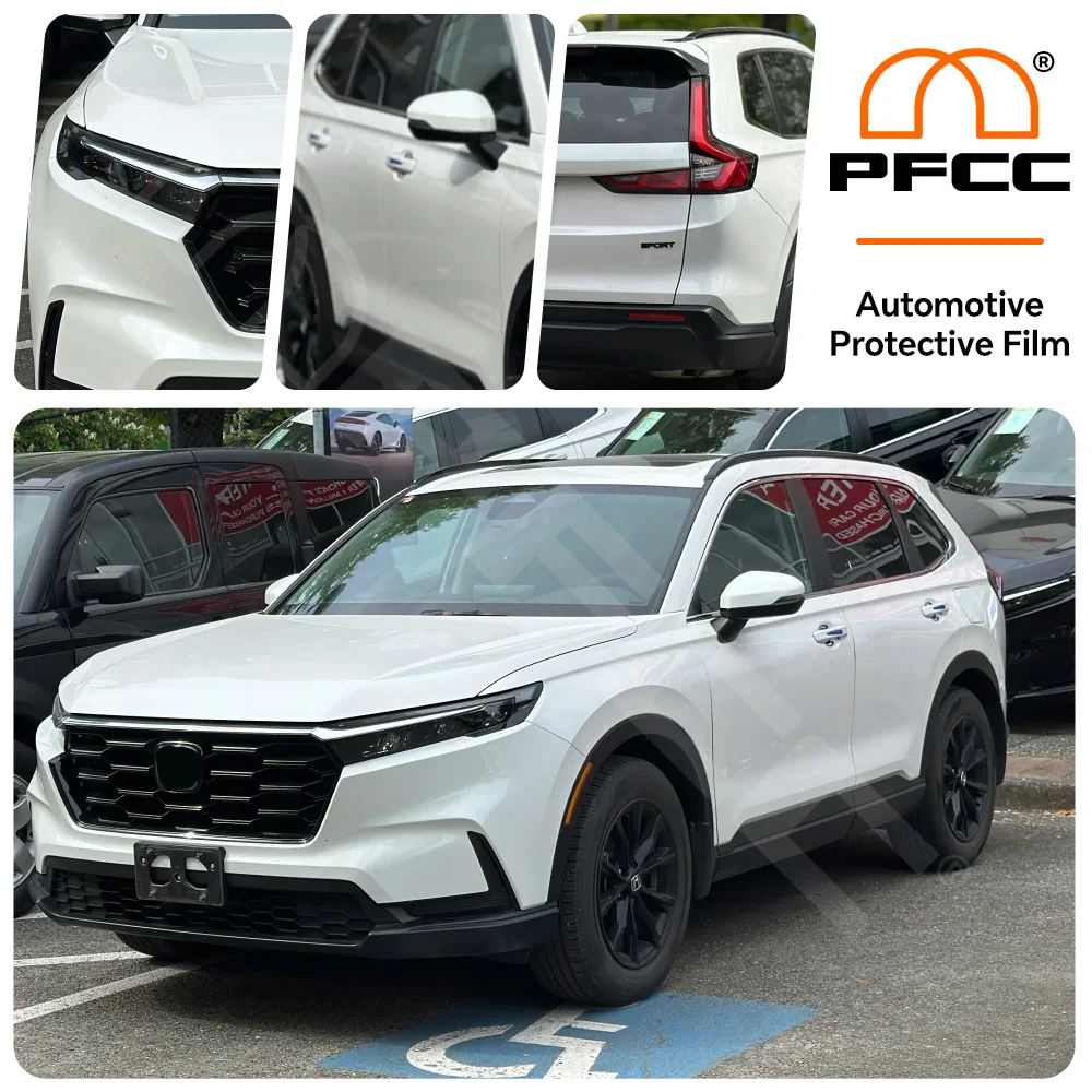 

TPU For HONDA CRV CR-V 2023-2025 Paint Protection Film Pre-cut PPF Car Body Anti-Scratch Clear Bra Resistant Invisible Repair