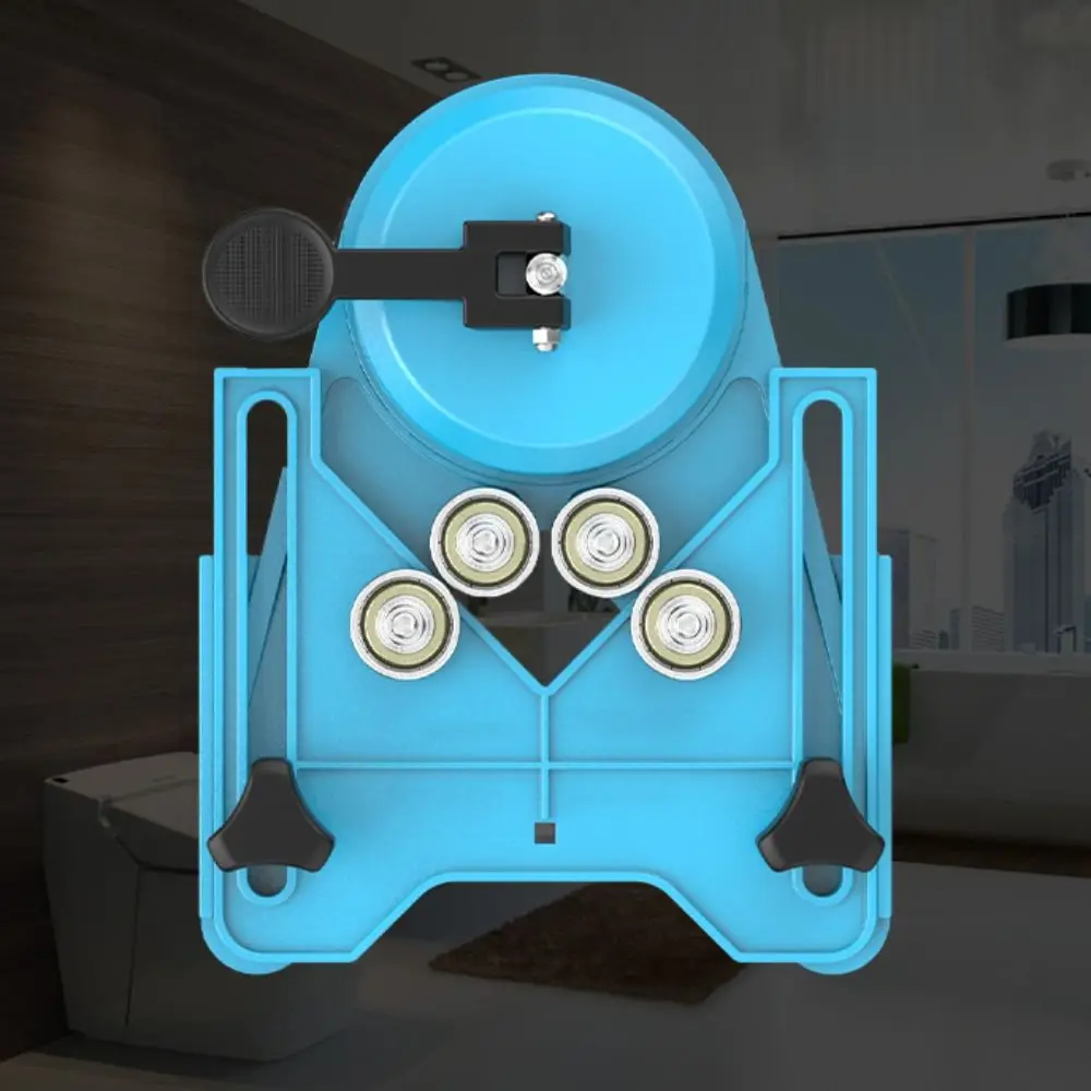 Woodworking Suction Cup Tile Punching Locator Drill Bit Core Bit Tile Chamfer Positioning Adjustable Hole Opener Marble