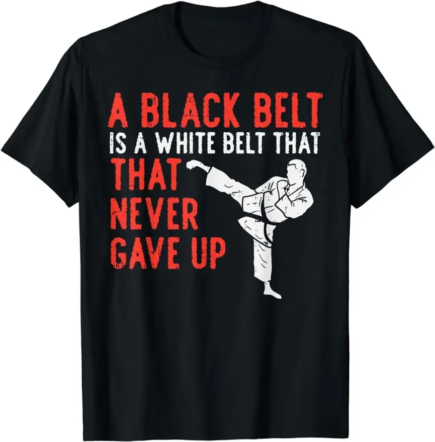 Karate Taekwondo Girl Women Karate Kick T-Shirt Unisex Style Shirts for Women Men Classic Short-sleev TShirts  Women Clothes