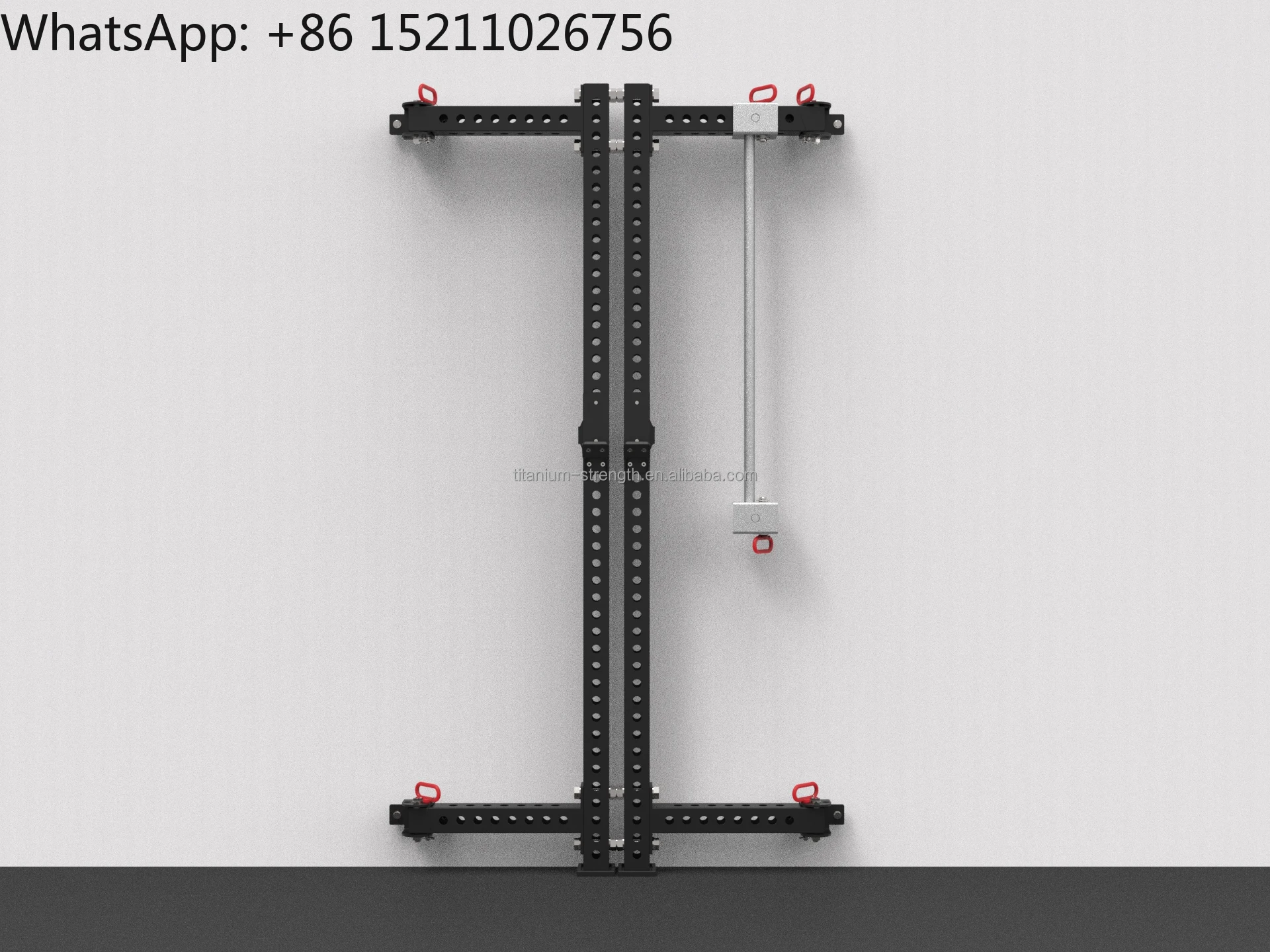 Peralatan Gym W6301 Rak Dindin - Home Gym Folding Rack ulasan dan harga