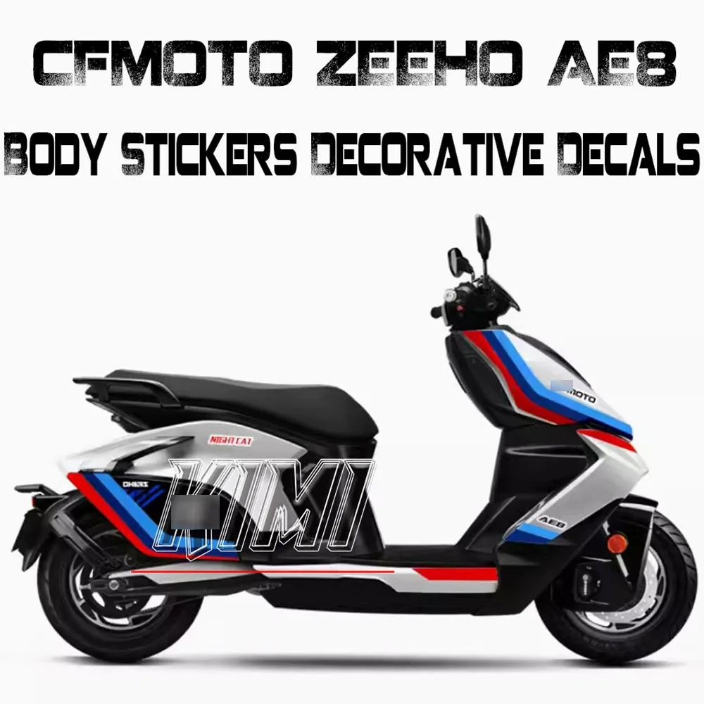 

Motorcycle Modified Decals Full Car Stickers Body Stickers Decorative Decals For CFMOTO ZEEHO AE8 AE8 S+ AE8S AE8+