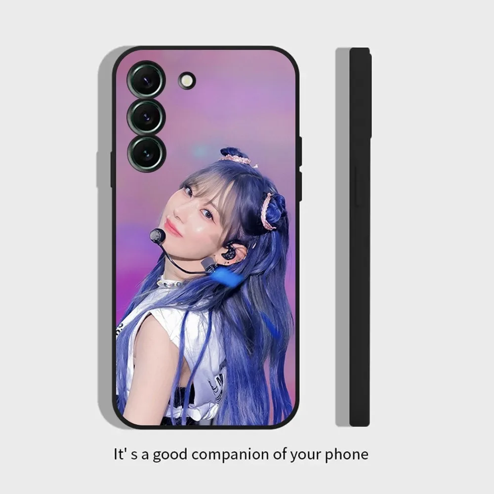 Kpop Miyawaki Sakura Phone Case For Samsung S21,S22 Ultra,S20,S30 plus,S22 plus,S23,S30 ultra 5G Silicone Cover