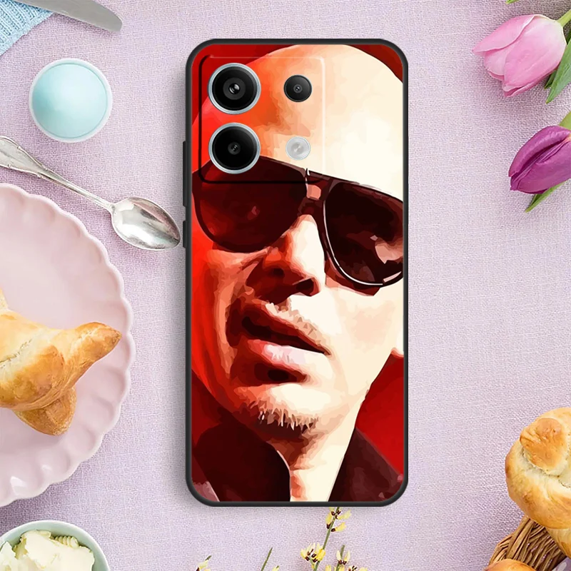 Mr Worldwide Says To Live Laugh Love Case For Xiaomi Redmi Note 12 11 9 10 13 Pro Plus 9S 10S 11S 12S Redmi 12 10 C 9C 13C Cover image 3