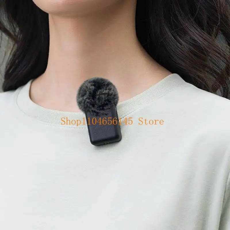 

652F Deadcat Microphones Windscreen Outdoor Windshield Muff Cover for LARK MIX 02 Wireless Lavaliers Microphones
