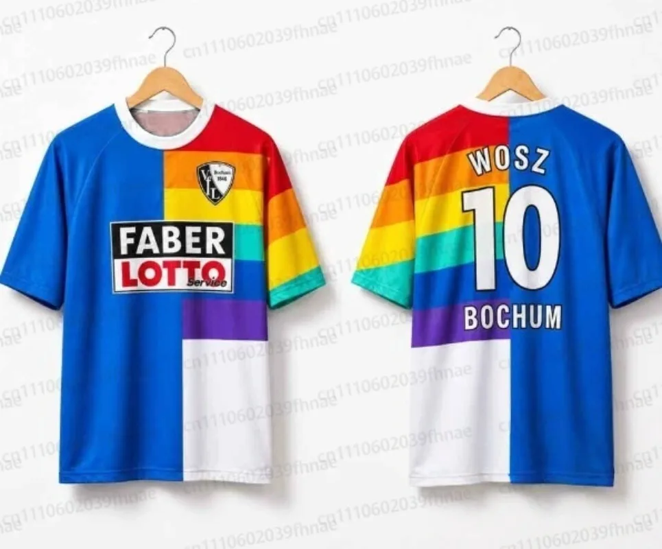 Y2K Style Fan Collection Item -Bohong Retro Walsh Fan Jersey Sports Outfit - Quick-drying T-shirt Family Matching Sports Tops