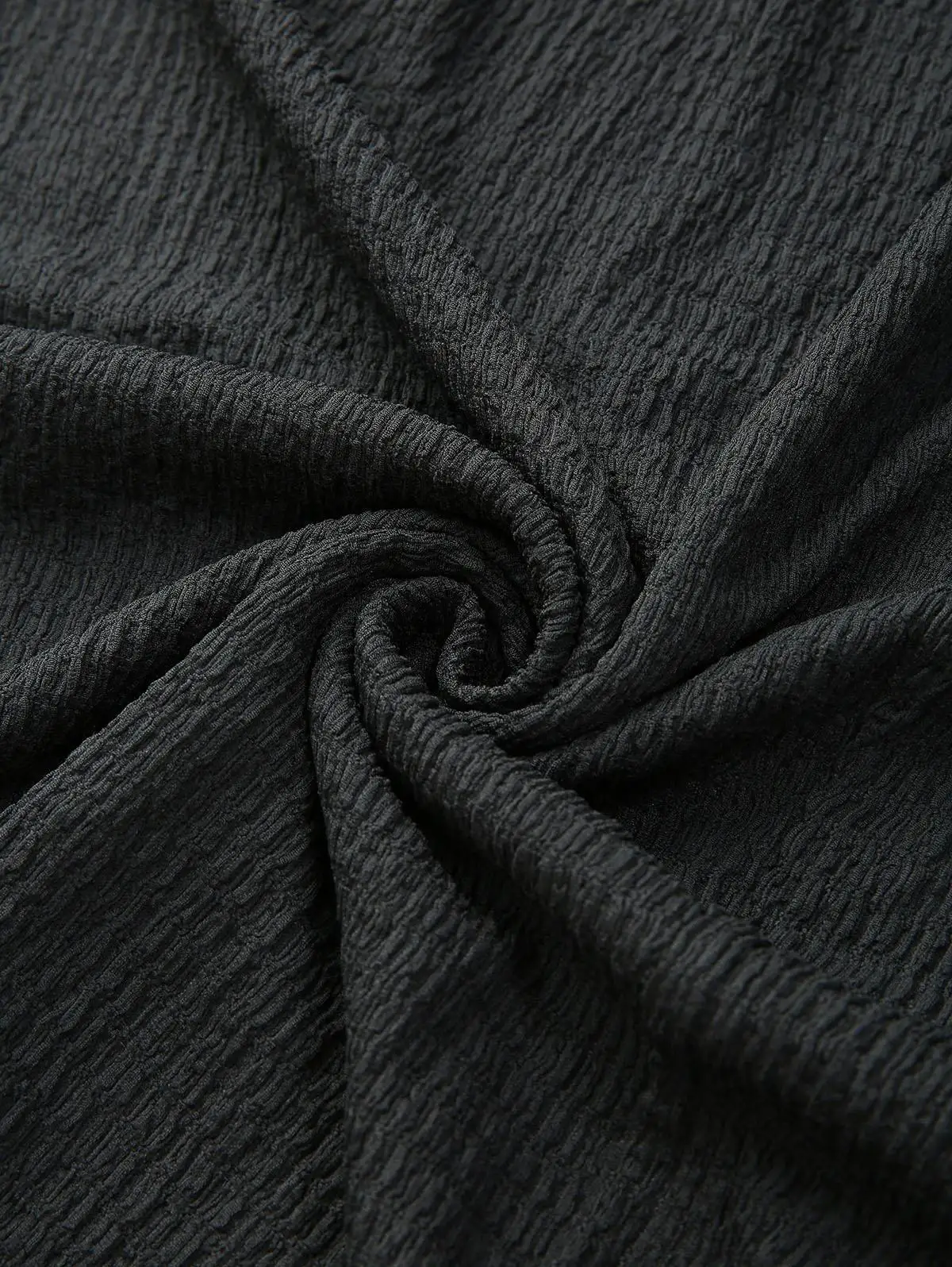 ROSEGAL حجم كبير التنانير النسائية غير الرسمية الأسود مرونة الخصر محكم حزام مشبك جروميت ألف خط تنورة مع جيب #4