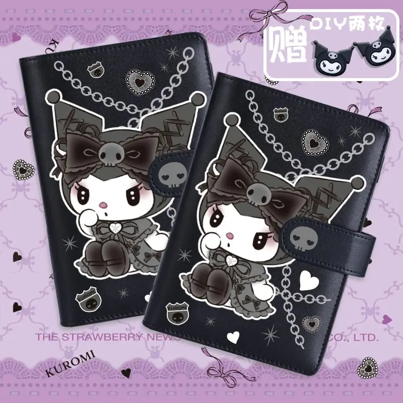 

Аниме Sanrio Cinnamoroll Kawaii блокнот Kuromi мультфильм милая девушка ручная книга высокая красота Ins стиль студенческий дневник детский подарок