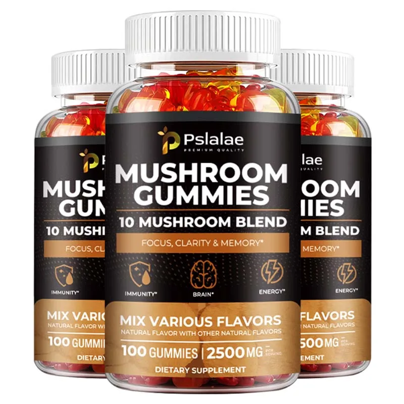 

Грибные жевательные конфеты — помогает снять стресс, повышает иммунную систему, улучшает когнитивную функцию и способствует сну и расслаблению.