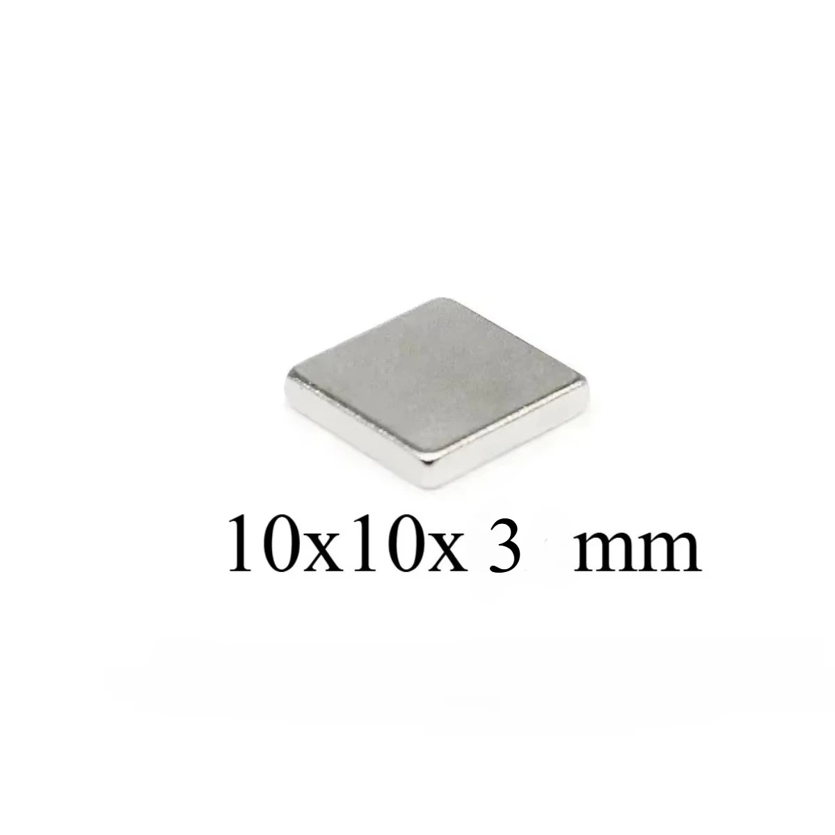 N52 10x10x3 10x10x4 10x10x5 Magnet Standard  Powerful Scooter Motor Search Booster Generator Factory Customised Fridge Science