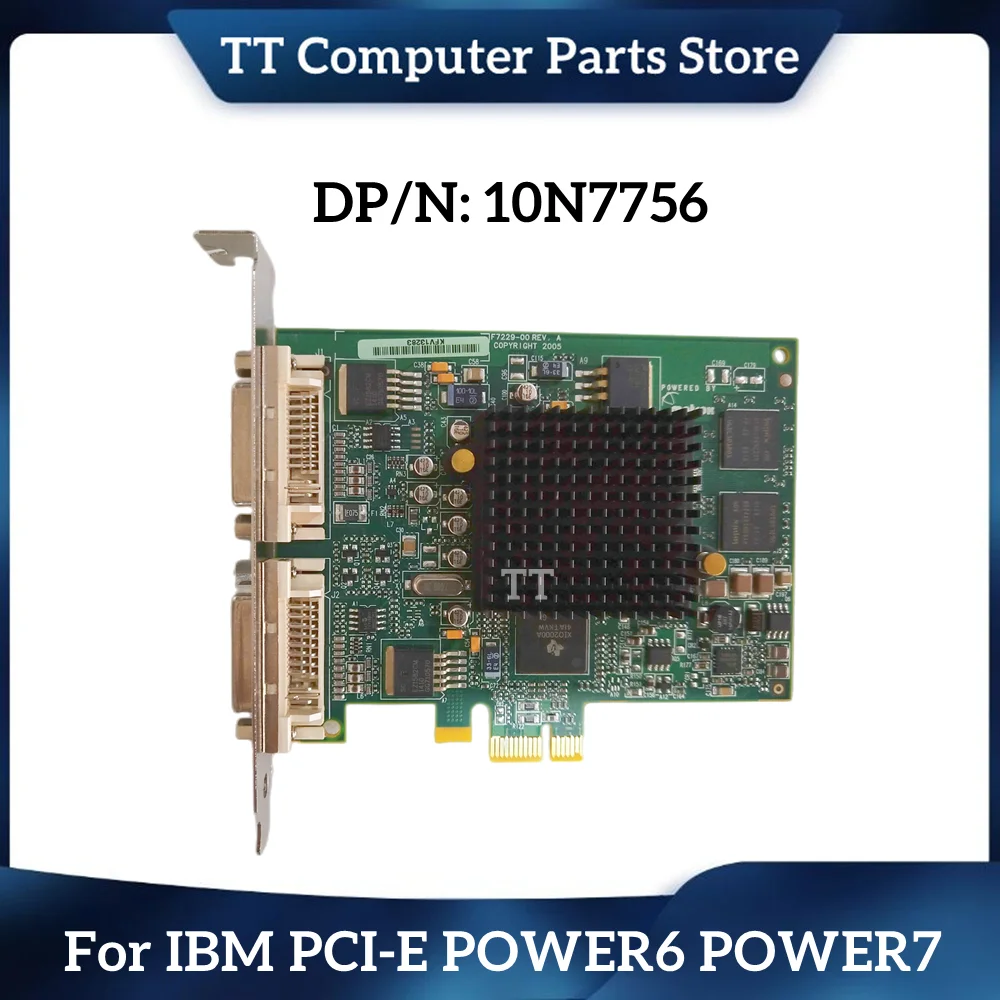 

TT Original For IBM 5748 GXT145 PCI-E POWER6 POWER7 Graphics Card 10N7756 Fast Ship