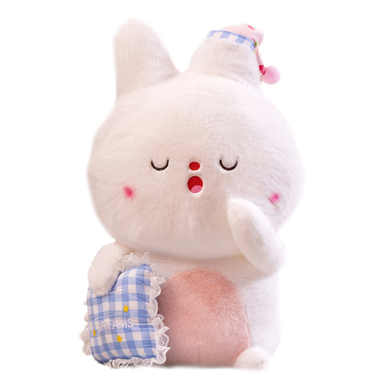 

Очаровательная плюшевая кукла с мультяшным кроликом, мягкая игрушка, детская обнимающая подушка, подарок