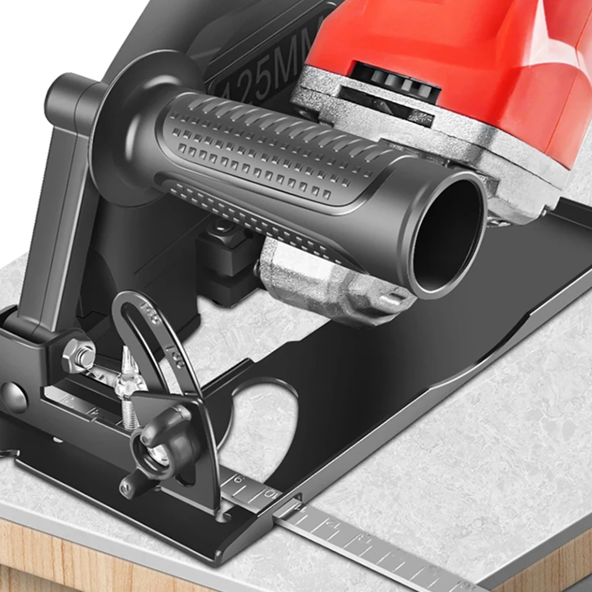 앵글 그라인더 브래킷 다기능 앵글 그라인더 테이블 도구 기계 먼지없는 목공 커팅베이스 브래킷 원형 톱