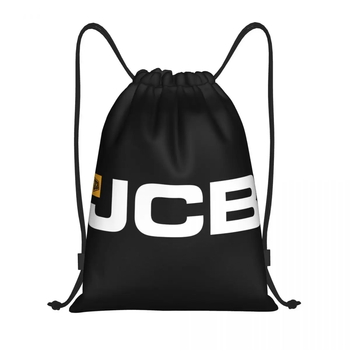 JCB Drawstring Mochila Mulheres Homens Ginásio Esporte Sackpack Saco De Treinamento Portátil Saco