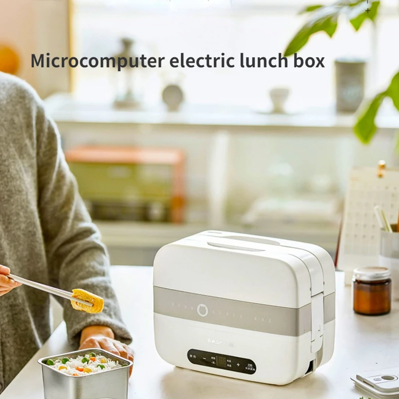 Electric Lunch Box for Adults Self-heating Bento Portable Marmita Eletrica Lancheira Termica ланч бокс с подогревом 도시락