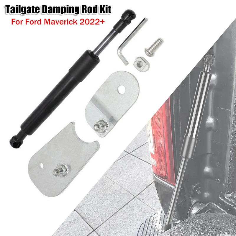 

1 Set of Truck Tailgate Assist Lift Support Shock Strut Damper Kit for Ford Maverick 2022+